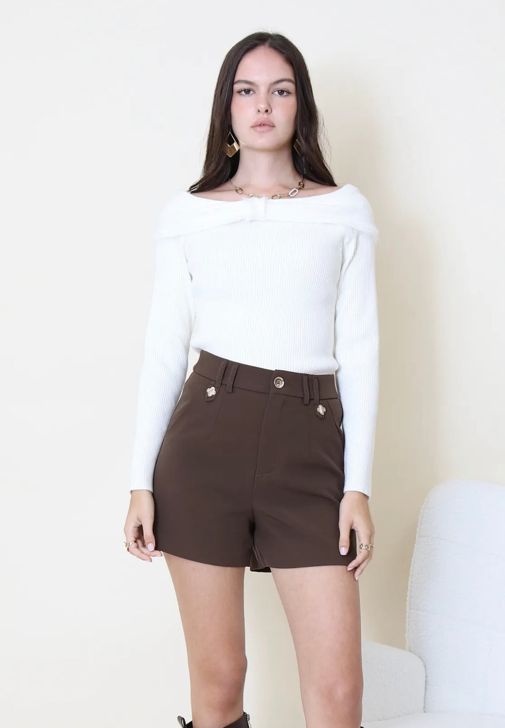 City Icon Shorts – Tailored Chic