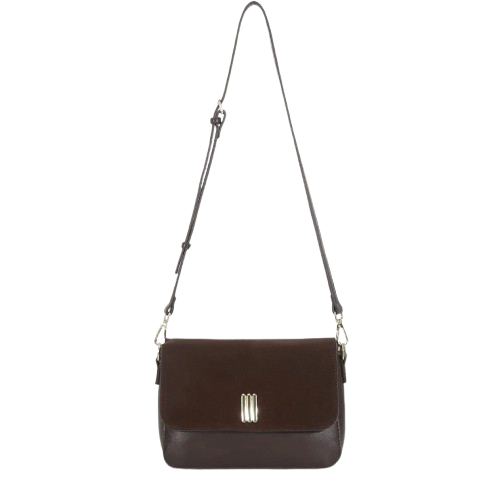 Faux Suede Allure Shoulder Bag – Effortless Elegance with a Modern Edge