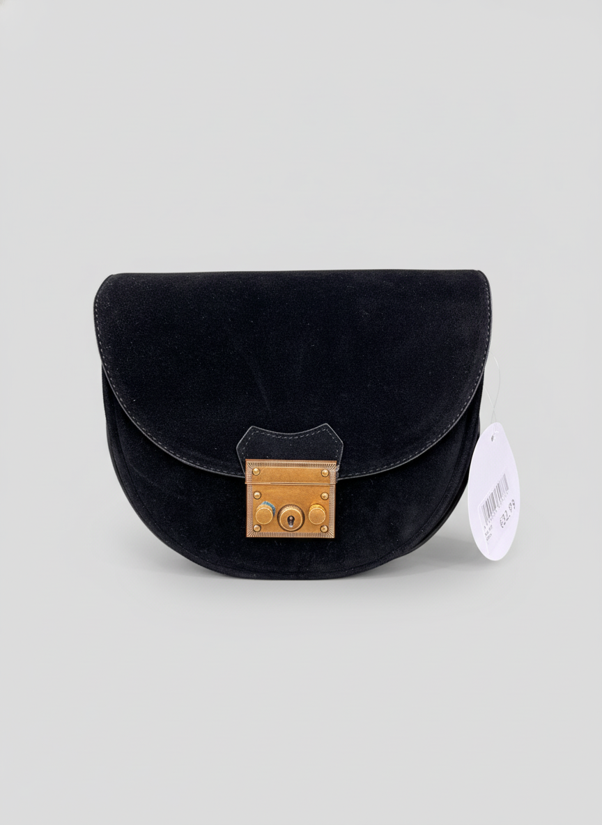 Vintage Grace Suede Bag – Timeless Elegance in Every Detail